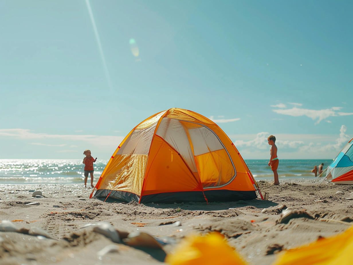 plage camping