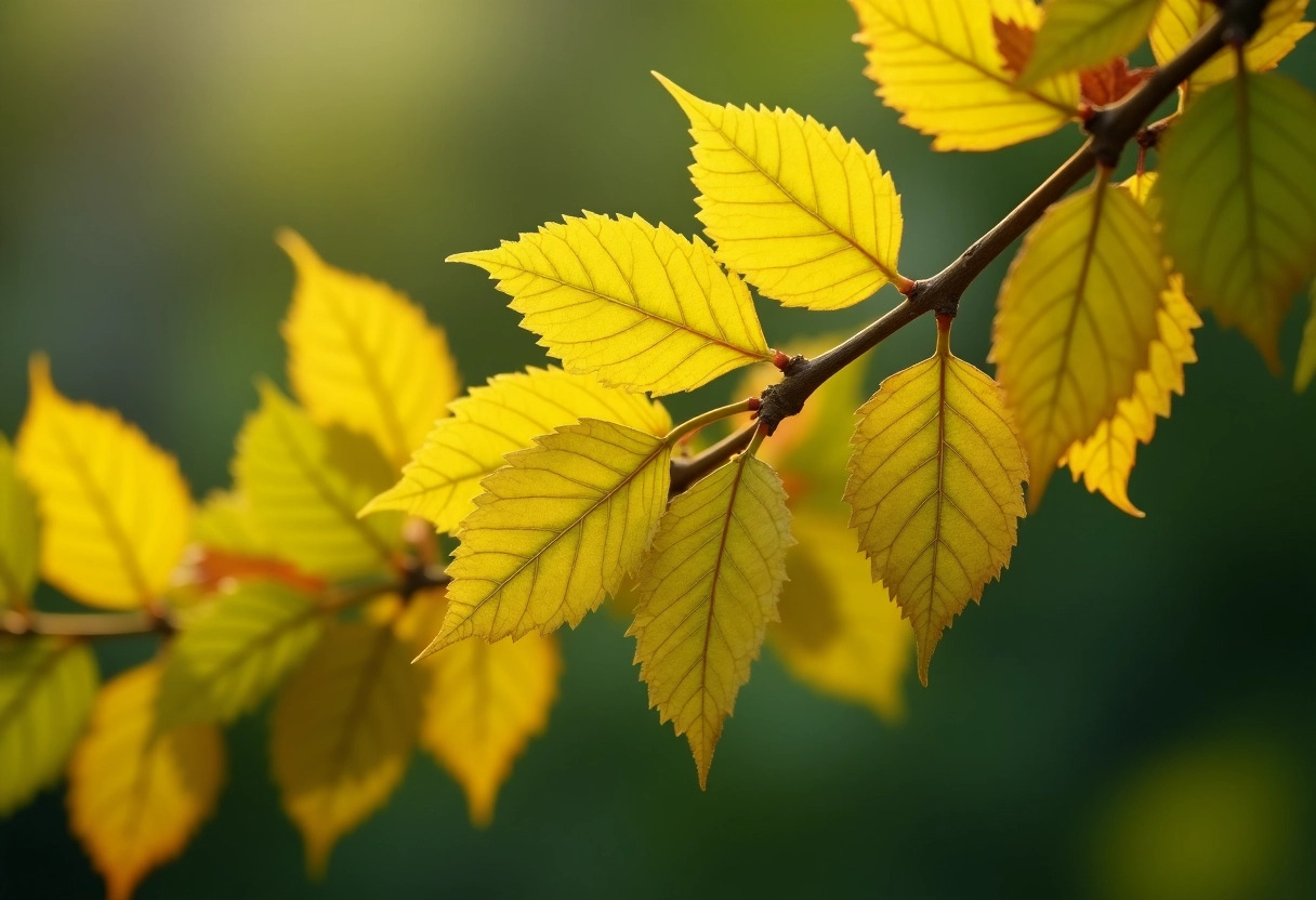 feuilles jaunes