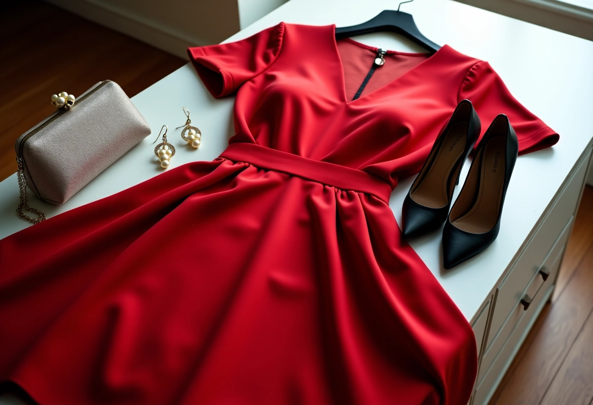 robe rouge